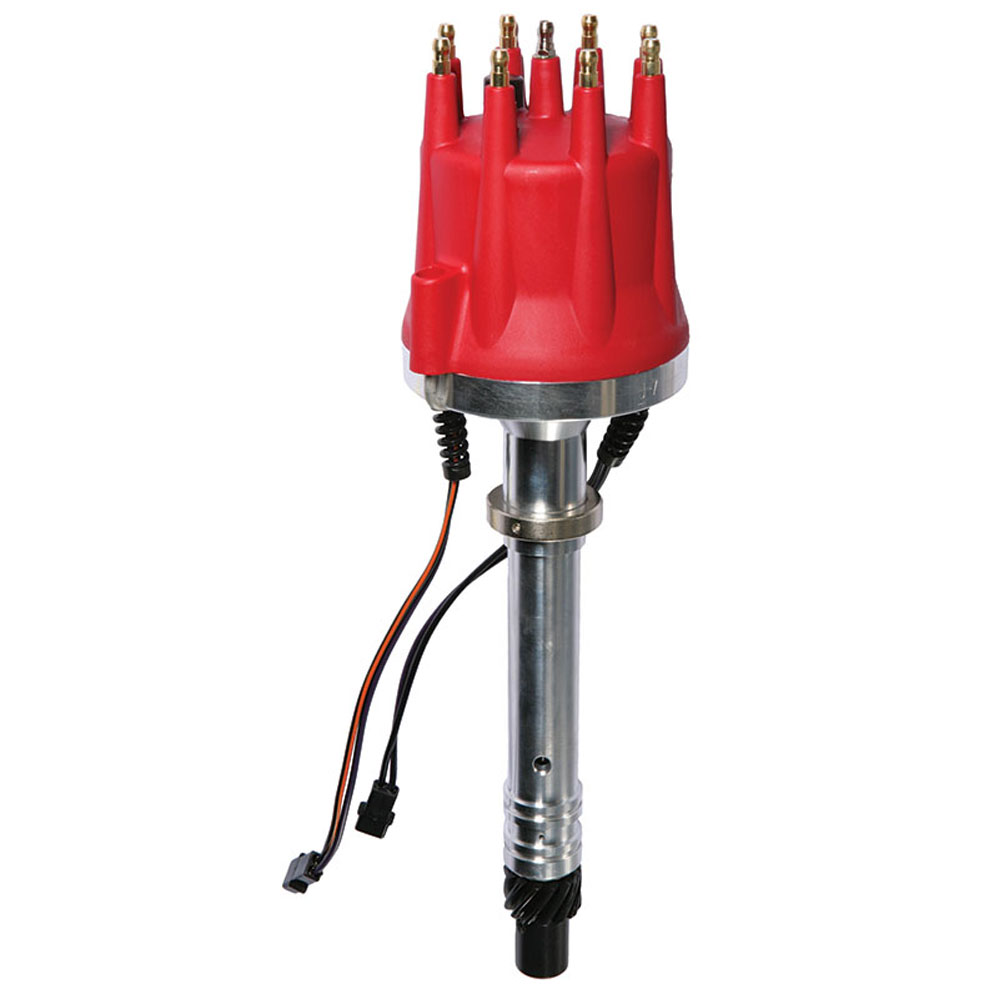 Photo for Renegade Distributor 98356-1; Hi Energy Slip Collar, Dual Pickup Mechanical Magnetic for Chevy 262 to 400, 396 to 454 