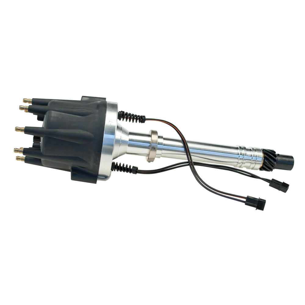 Renegade Distributor 98356-2; Hi Energy Slip Collar, Dual Pickup Mechanical Magnetic for Chevy 262 to 400, 396 to 454 