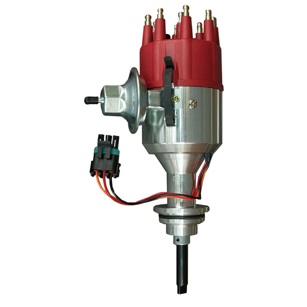 Renegade Distributor 98387-1; Hi Energy Ready to Run Vacuum, Mechanical Magnetic for Chrysler 413 to 440 RB, 426 HEMI 