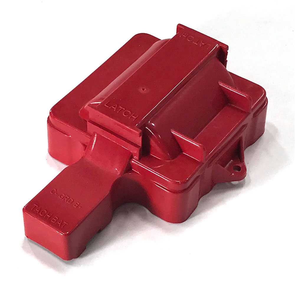 Renegade Ignition Coil Cover 98402-1; GM HEI Coil in Cap Distributors Red 