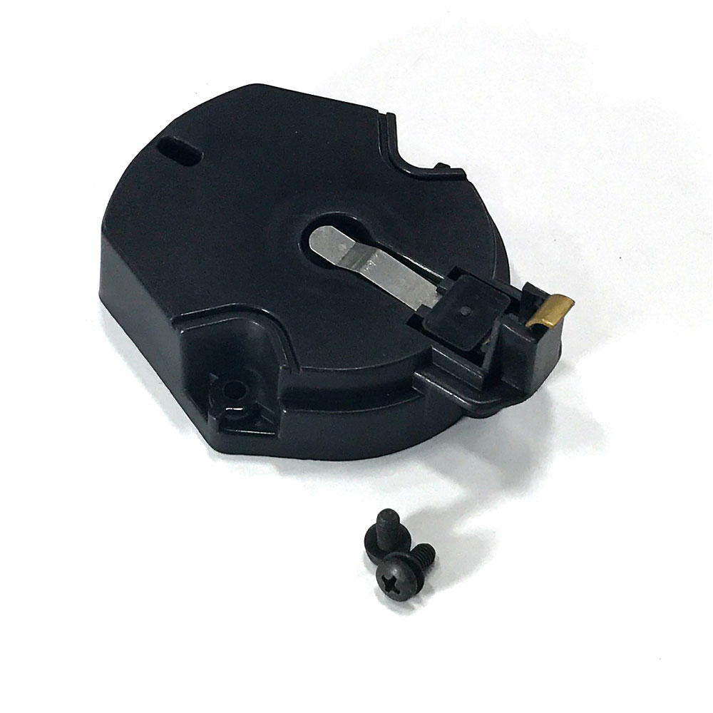 Renegade Racing Components Distributor Rotor 98410-2; HEI Rotor Brass Black Plastic GM, Renegade, MSD for GM 