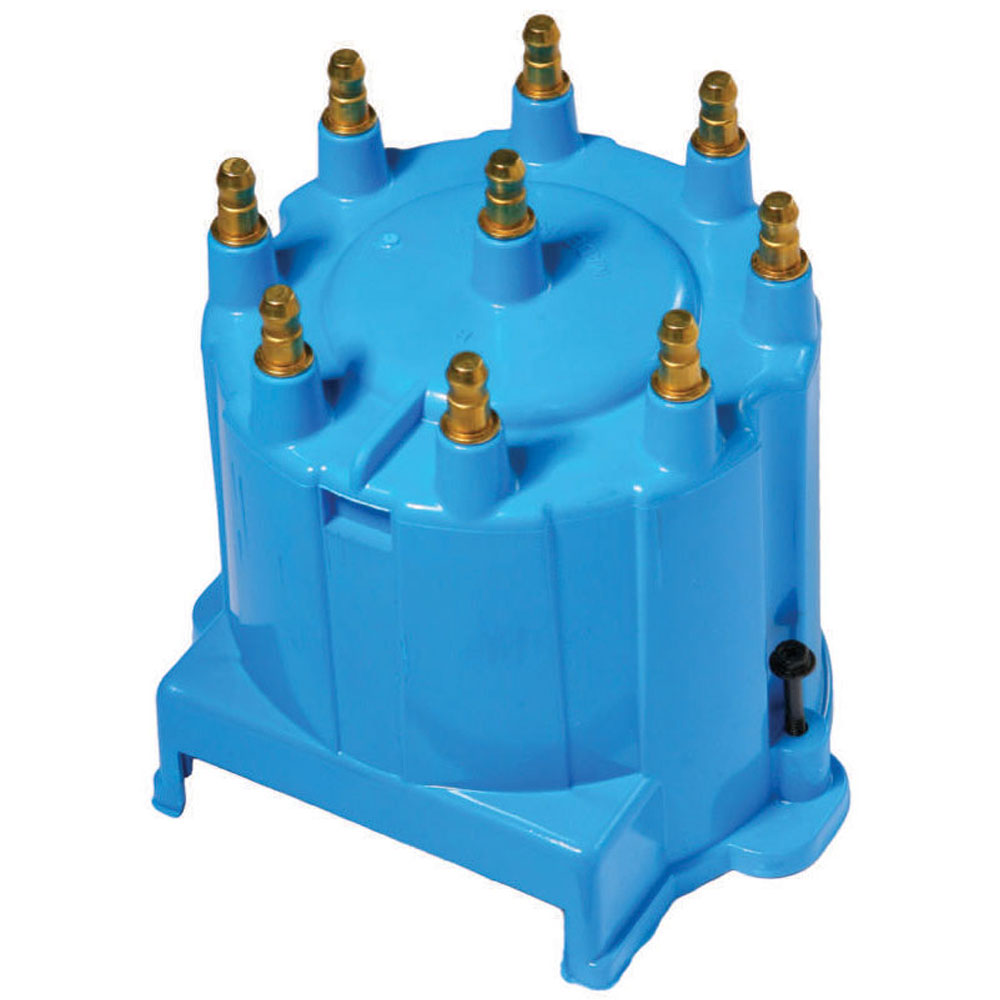 Renegade Distributor Cap 98426-2; Black HEI/Male for GM 8 Cylinder 