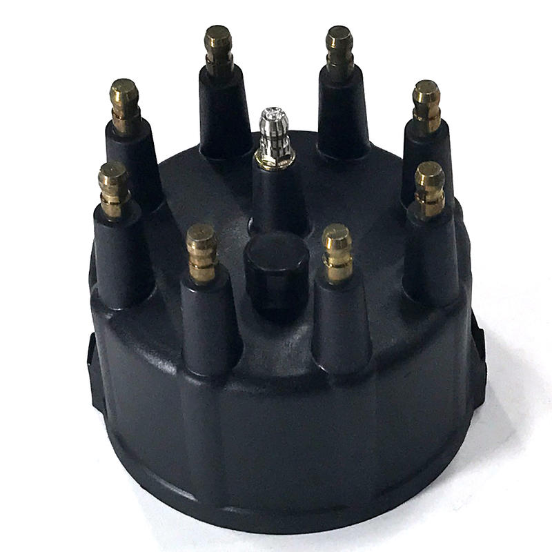 Renegade Distributor Cap 98432-2; Black HEI/Male for Chrysler V8 