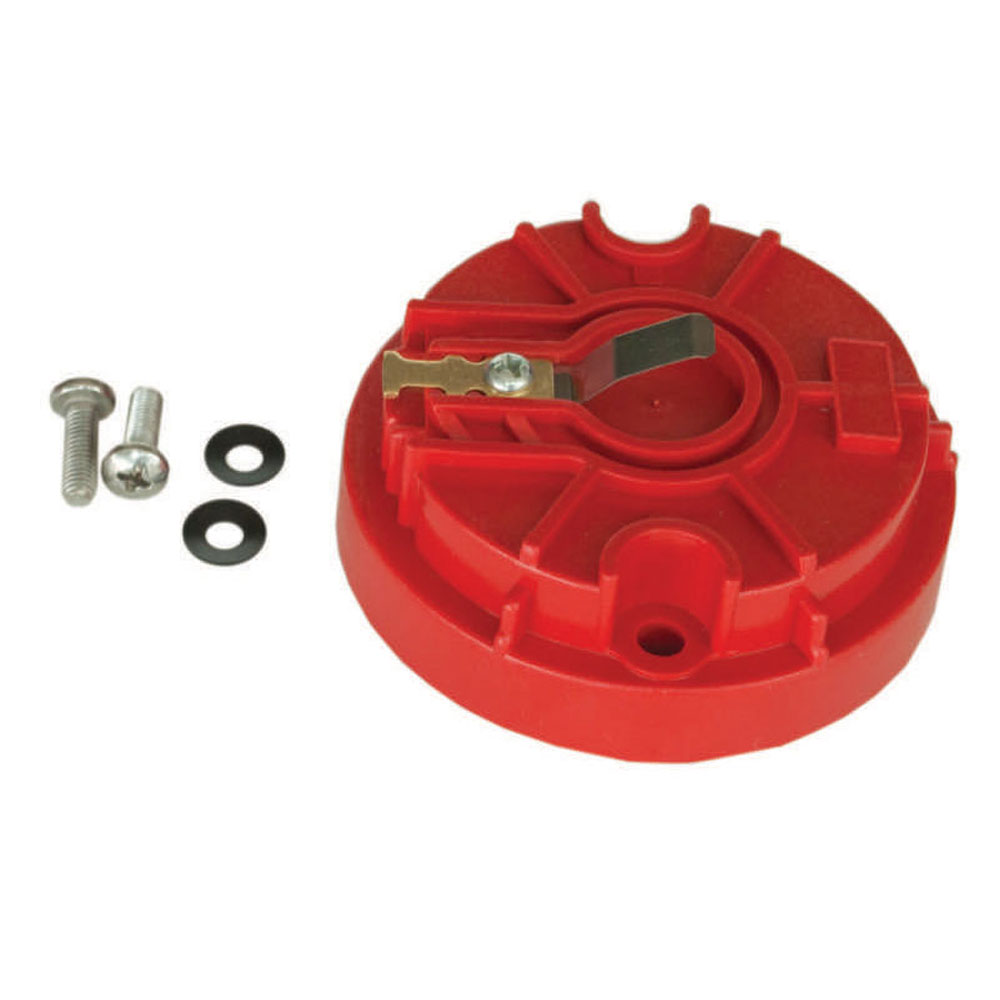Renegade Racing Components Distributor Rotor 98467-1; Red Plastic Points Style for Chevy 