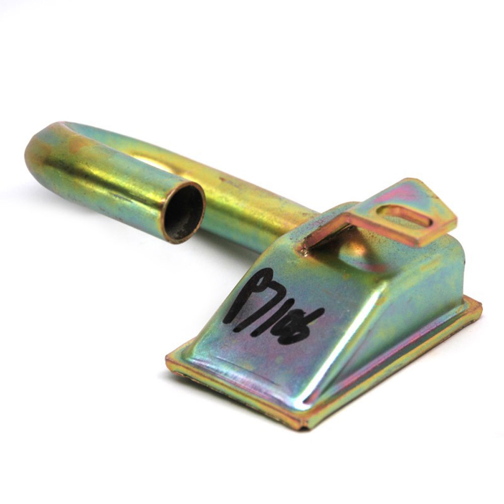 Renegade Oil Pump Pickup Tube and Screen P7106; Circle Track 7.250 in. for 1955 to 1985 Chevy 262 to 400 