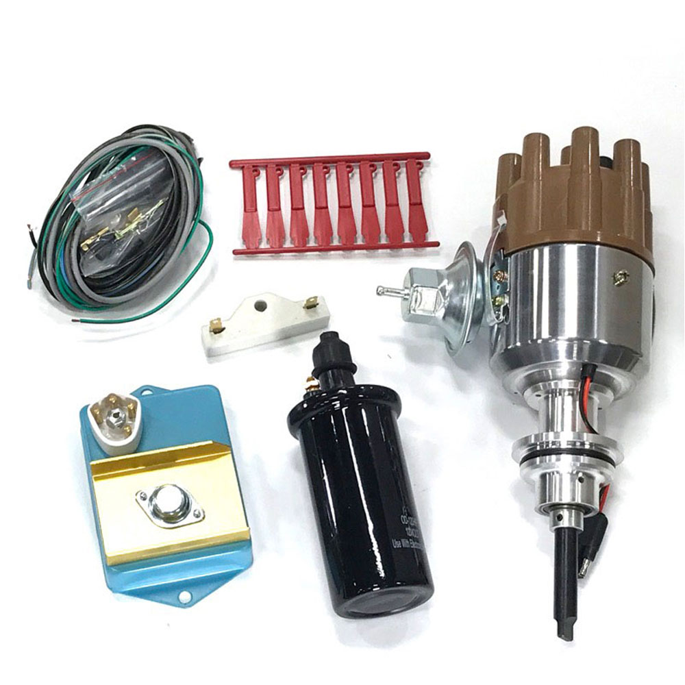 Renegade Racing Components Ignition Kit P90426-6; Vacuum Advance Female, Socket for Chrysler 273 to 360 LA 