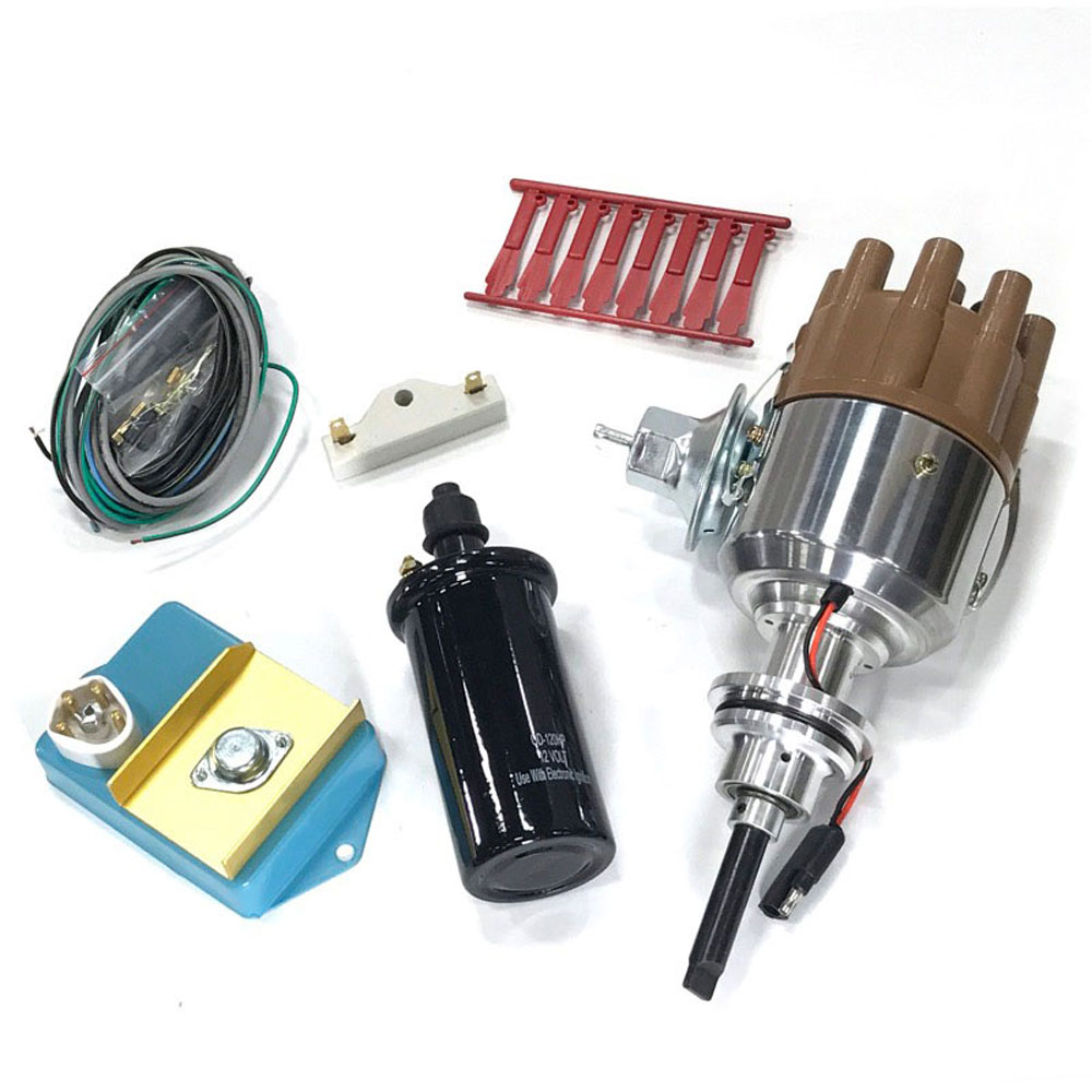 Renegade Racing Components Ignition Kit P90426-6; Vacuum Advance Female, Socket for Chrysler 273 to 360 LA 