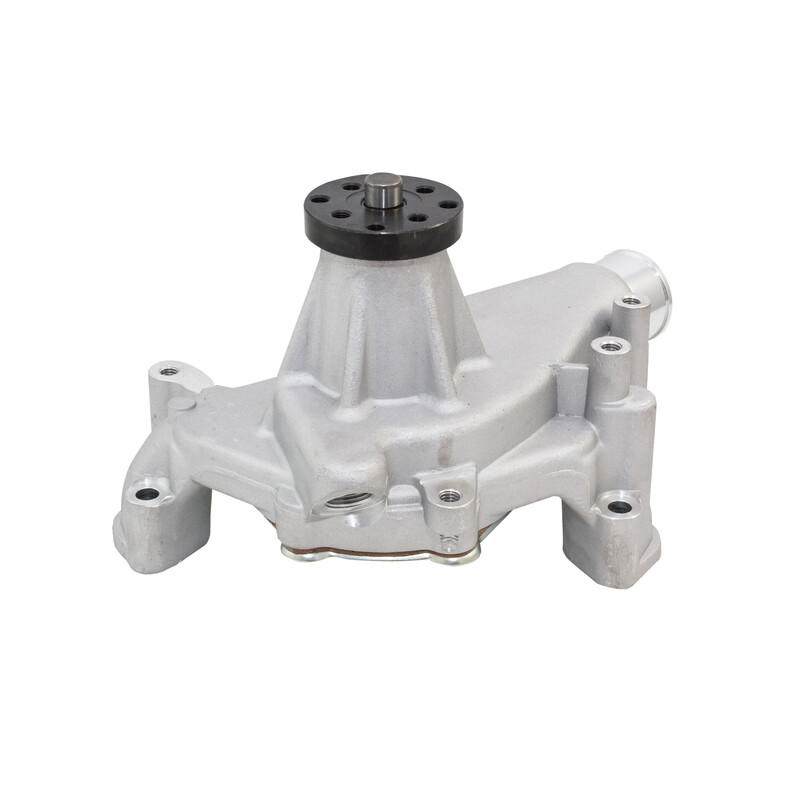 Revolution Mechanical Water Pump 10003; High Volume Natural Aluminum Mechanical Long for Chevy 262 to 400 