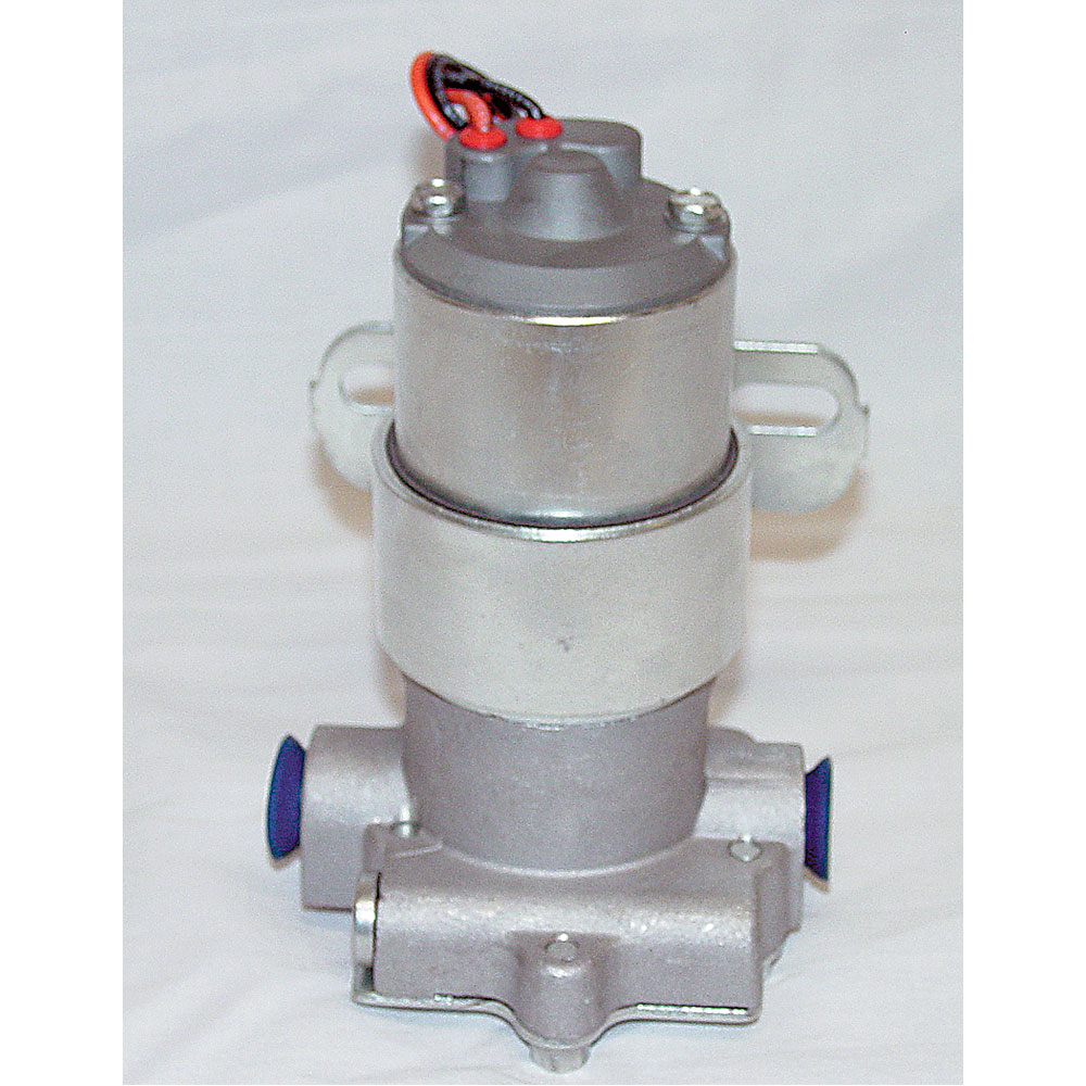 Revolution Performance Components Electric Fuel Pump 12-801; Inline 100 GPH @ 7 PSI Silver Aluminum Gasoline 