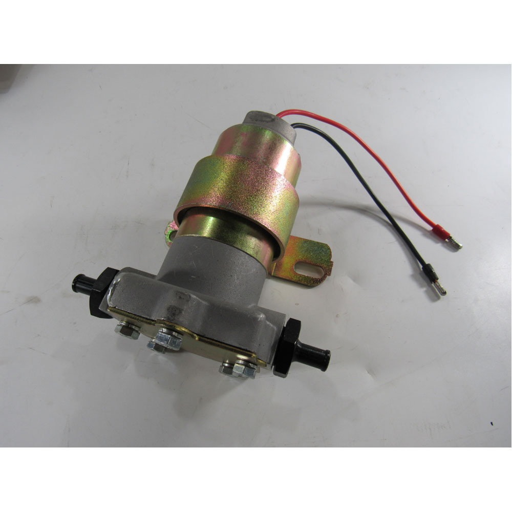 Revolution Performance Components Electric Fuel Pump 12-802; Inline 120 GPH @ 14 PSI Silver Aluminum Gasoline 
