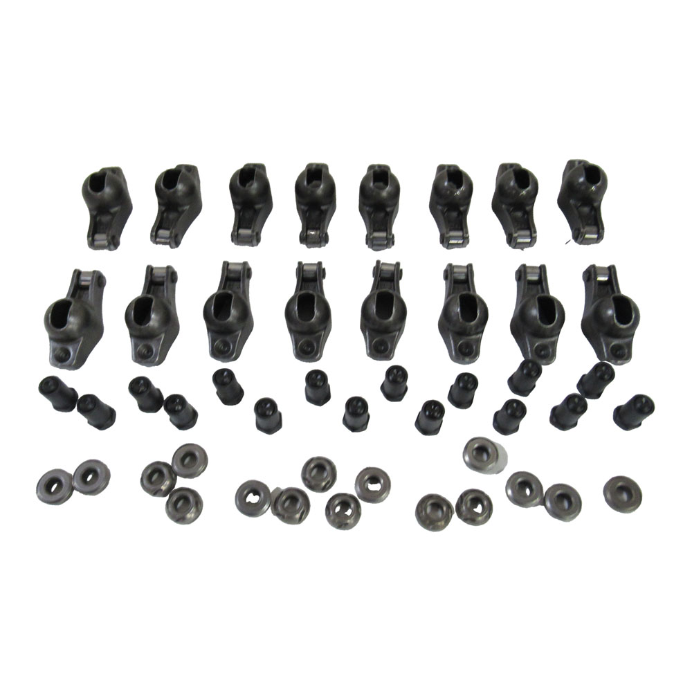 Revolution Rocker Arm Kit 4206-16; 1.6 3/8 in. Steel Roller Tip for Ford 221 to 351W 