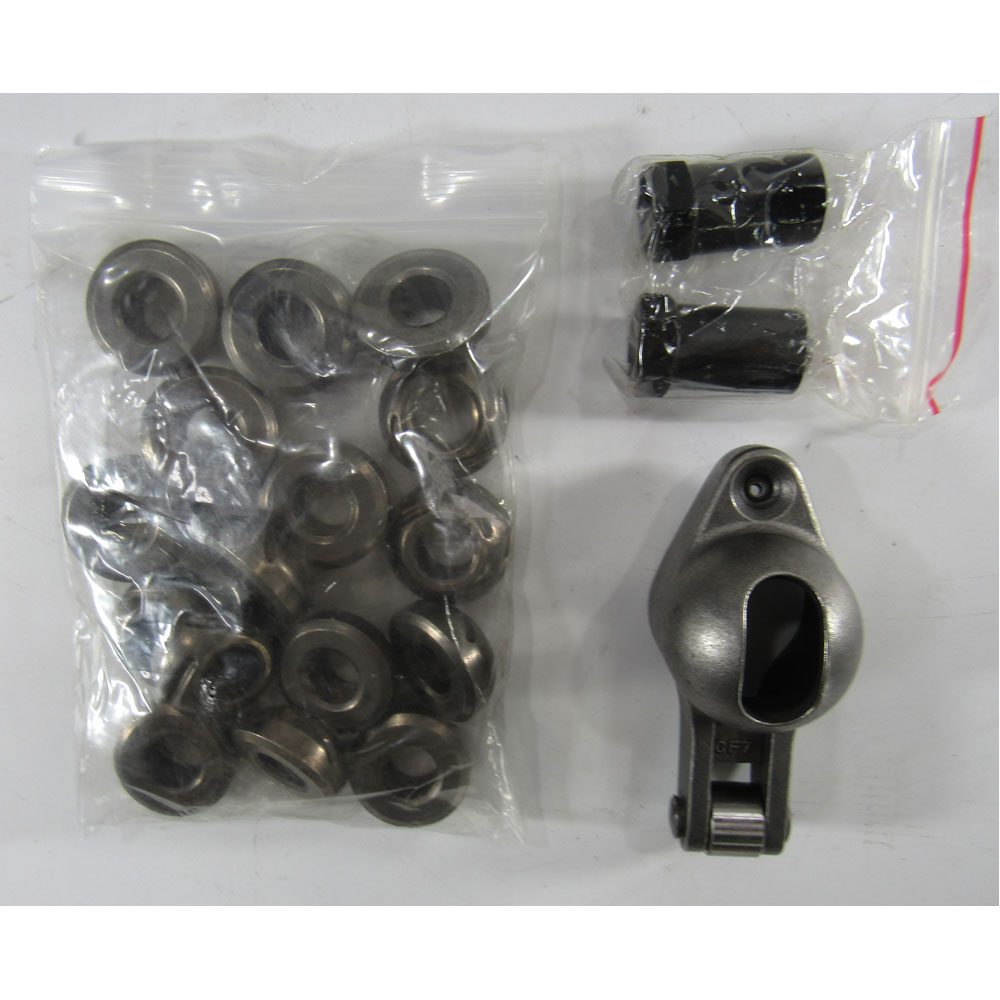 Revolution Performance Components Rocker Arm Kit 4212-16; Sportsman 1.7 7/16 in. Stamped Steel Roller Tip for 1966 to 2000 Chevy 396 to 454 