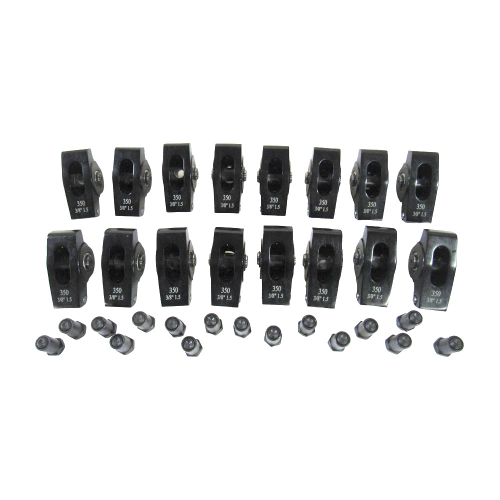 Revolution Rocker Arm Kit 5102-16; 1.6 3/8 in. Aluminum Roller for Chevy 262 to 400 