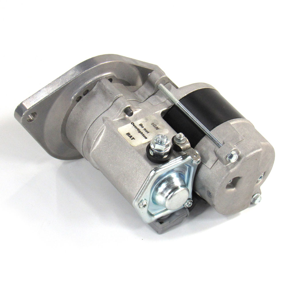 Revolution Starter 18603X; Black 157, 164 Tooth 1.90 HP Mini Denso 2 Bolt for Ford 289 to 351W 3 and 4 Speed Automatic, 5 Speed Manual 