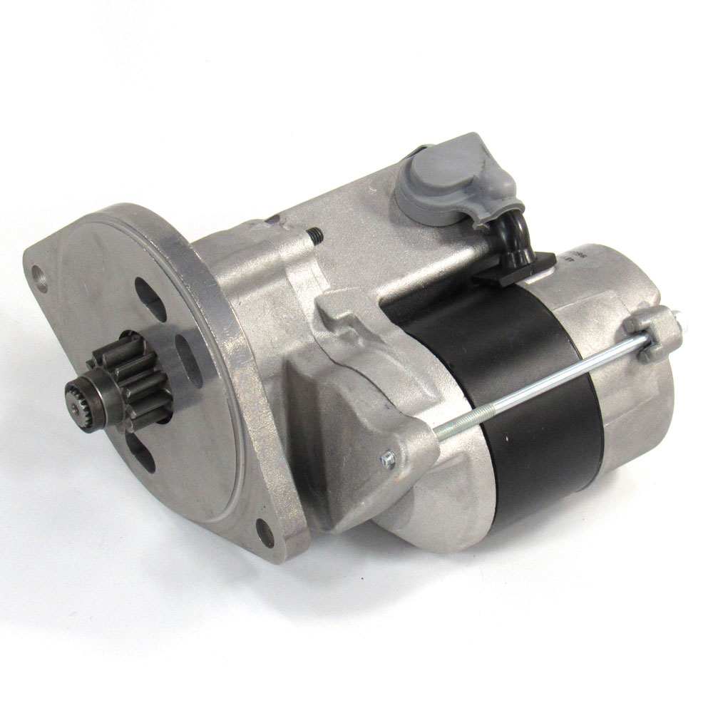 Revolution Starter 18603X; Black 157, 164 Tooth 1.90 HP Mini Denso 2 Bolt for Ford 289 to 351W 3 and 4 Speed Automatic, 5 Speed Manual 