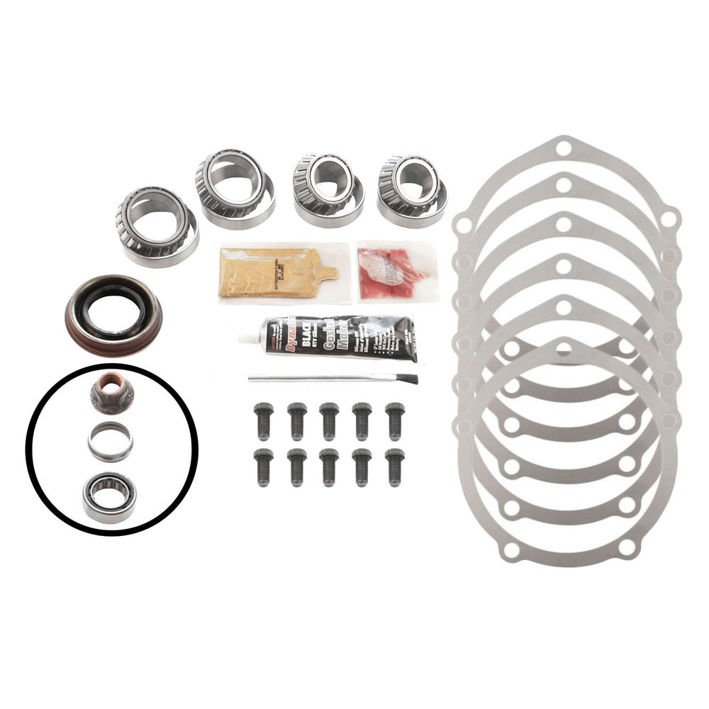 Richmond Differential Gear Install Kit 83-1013-1; Installation Kit 9 in. for Ford 