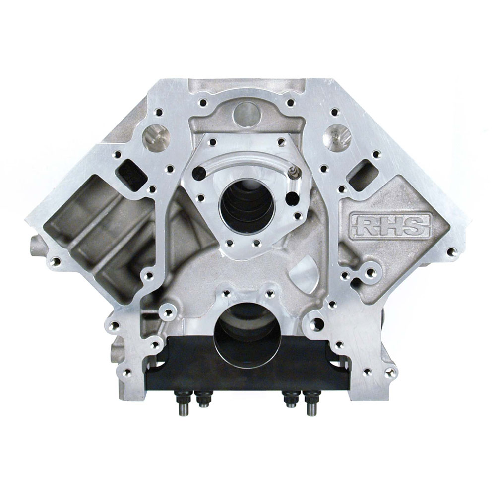 Photo for Racing Head Service (RHS) Engine Block 54903U; Standard Deck Race Block 4.125 in. Aluminum for GM LS