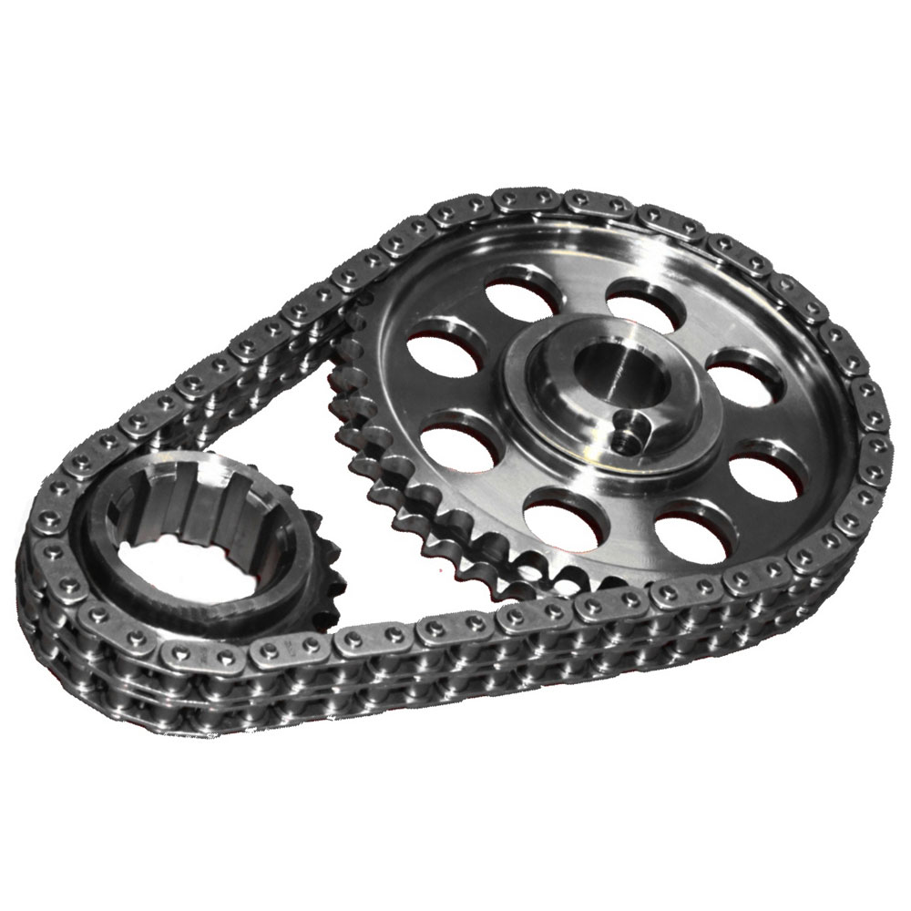 Rollmaster Timing Set CS3040; Red Series Double Roller for Ford 302, 351W SBF EFI 