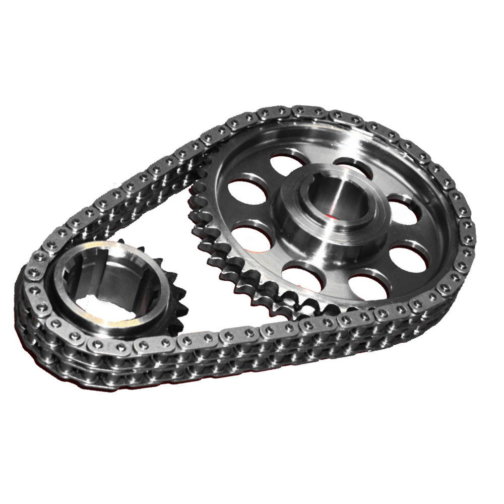 Rollmaster Timing Set CS7050; Red Series Double Roller for Pontiac 350 to 455 