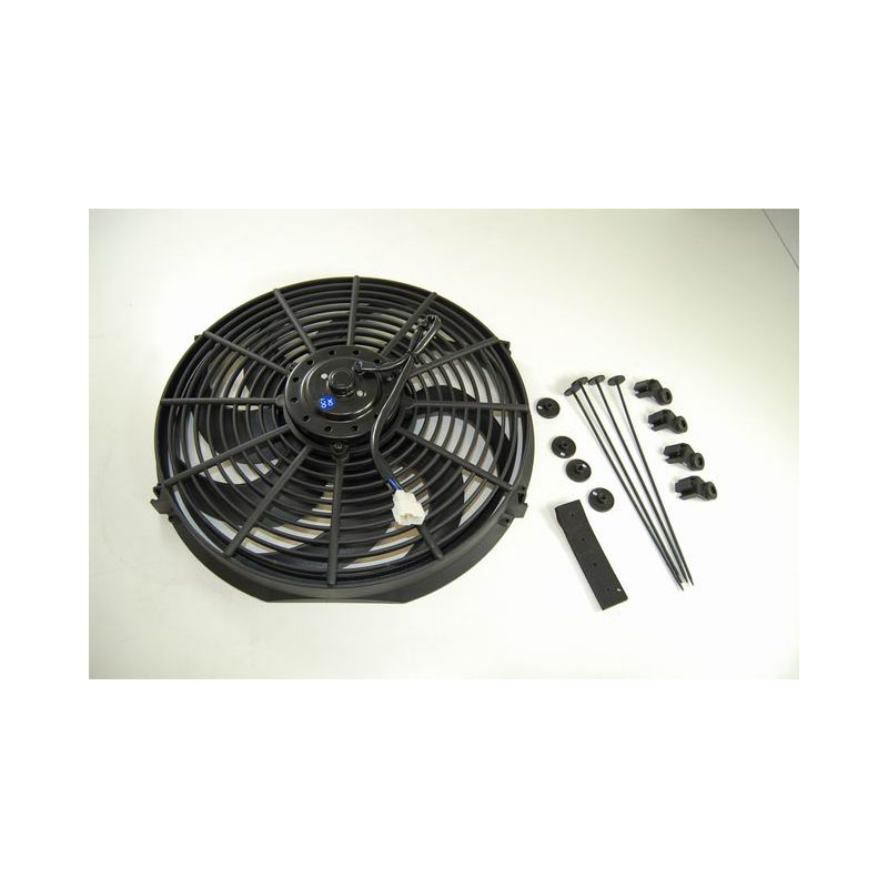 RPC Electric Fan R1014; Universal Electric Fan 2525 CFM Electric 14.000 in. Curved 
