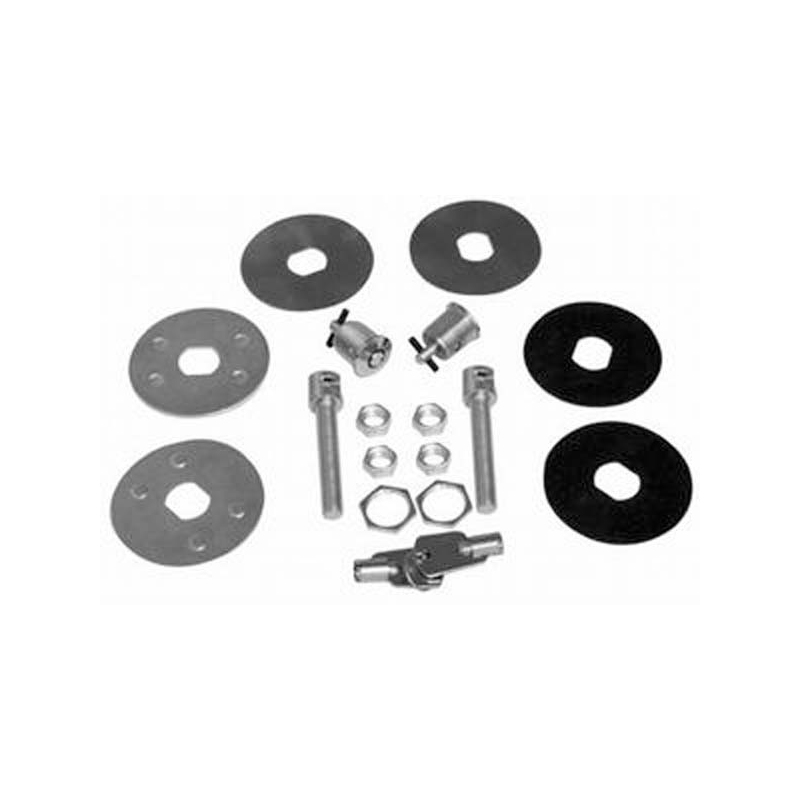 Photo for Racing Power Company (RPC) Hood Pin R4062; Chrome Aluminum Hair Pin