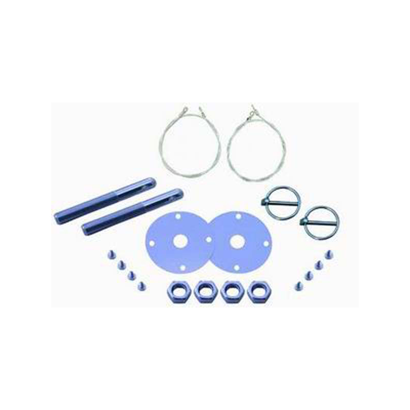RPC Hood Pin R4095; Hood Pin Set Chrome Steel Flip Over 