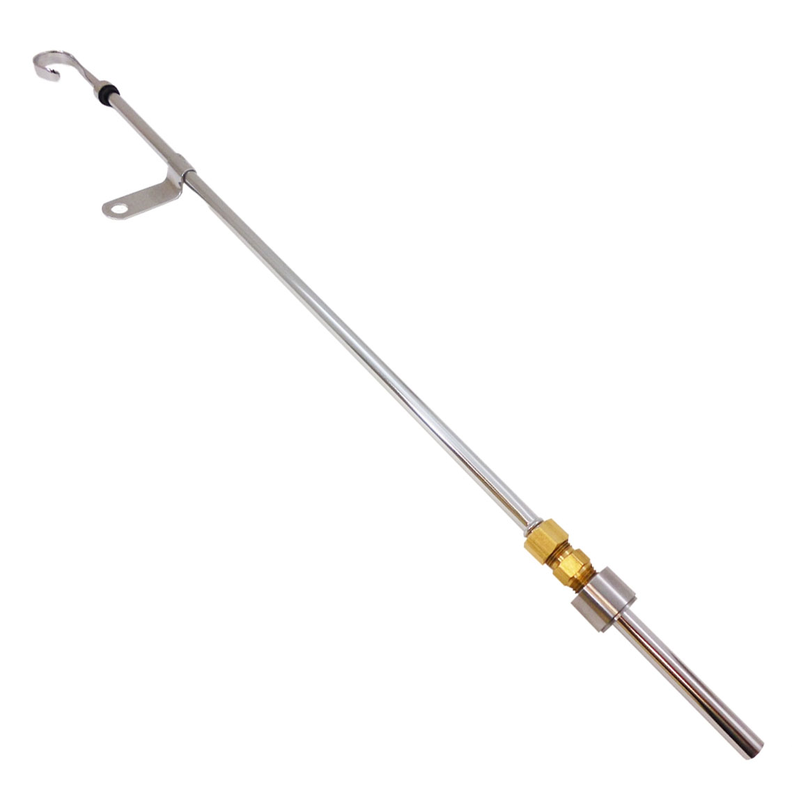 Racing Power Company (RPC) Oil Dipstick R4959; Non Locking Chrome Steel 