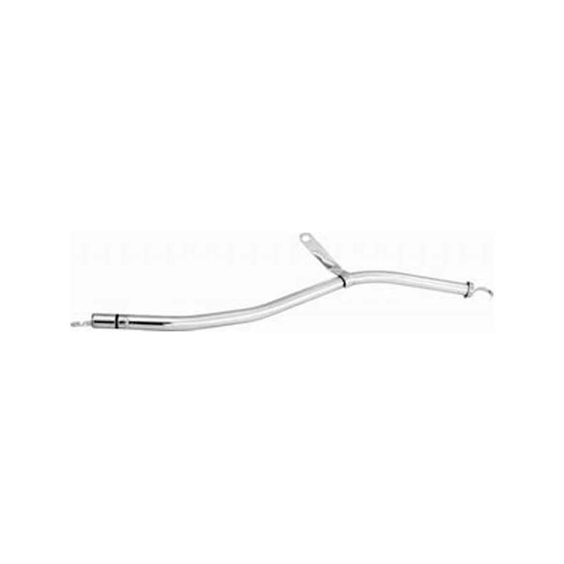 Racing Power Company (RPC) Transmission Dipstick R4995; Chrome for Chevy TH400 
