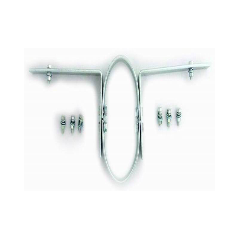 Racing Power Company (RPC) Drive Shaft Loop R7120; Universal Adjustable Bolt On Zinc Plated Steel 