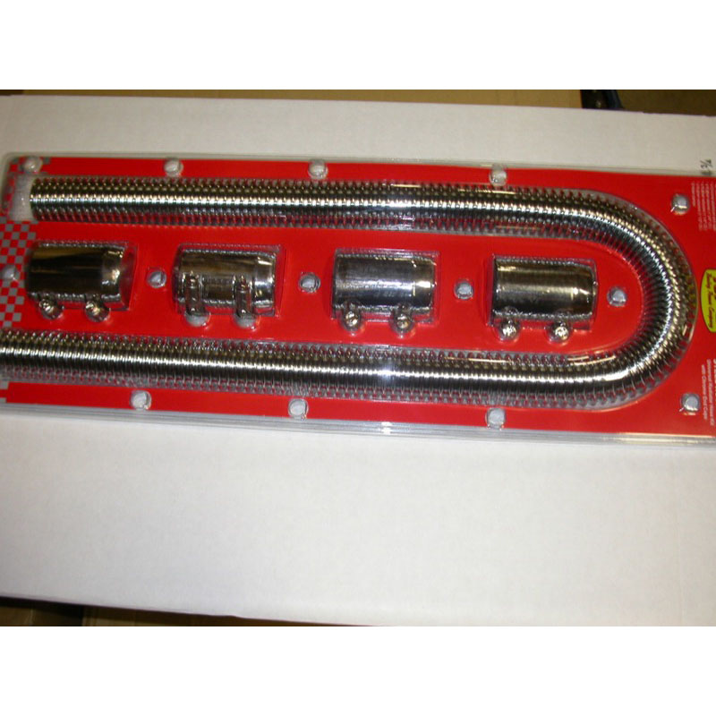 Photo for Racing Power Company (RPC) Radiator Coolant Hose Kit R7311; Stainless Steel Radiator Hose Kit