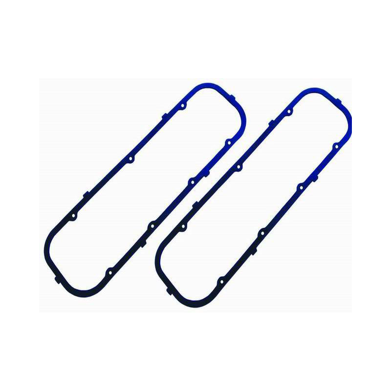 Racing Power Company (RPC) Valve Cover Gasket Set R7485; Steel Core Rubber, Black 0.187 in. for Chevy 396 to 454 