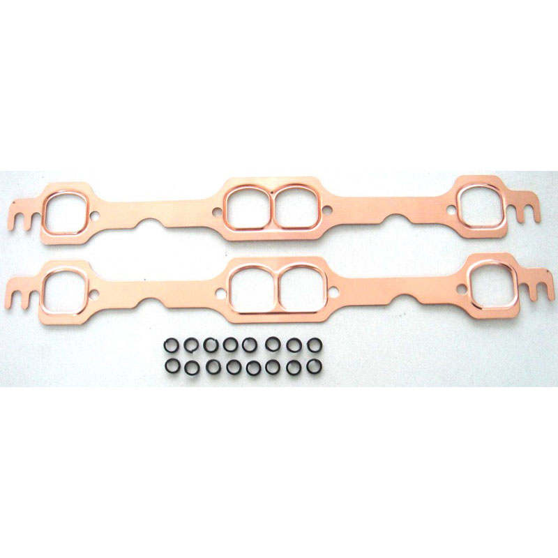 Photo for Racing Power Company (RPC) Exhaust Manifold Gasket Set R7506; Copper Seal Copper for 1992 to 1997 Chevy LT1, LT4