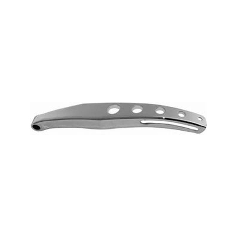 Photo for RPC Alternator Bracket R9319; Short Chrome Top Only for 1965 to 1968 Chevy 262 to 400 