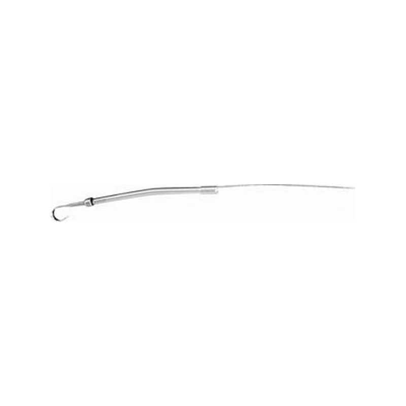 Photo for Racing Power Company (RPC) Oil Dipstick R9405; 17.500 in. Non Locking Chrome Steel for 1965 to 1979 Pontiac 326 to 455 Excluding 389, 403