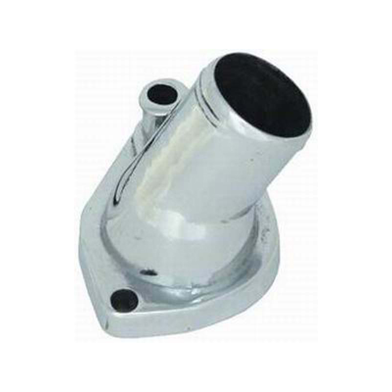RPC Thermostat Housing R9440; 30 deg. O-Ring Fixed Chrome Alloy for 1965 to 1975 Ford 260 to 351W 
