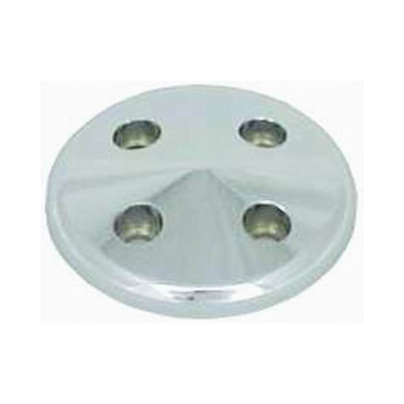 Racing Power Company (RPC) Water Pump Pulley Cap R9488POL; for Chevy 262 to 400 