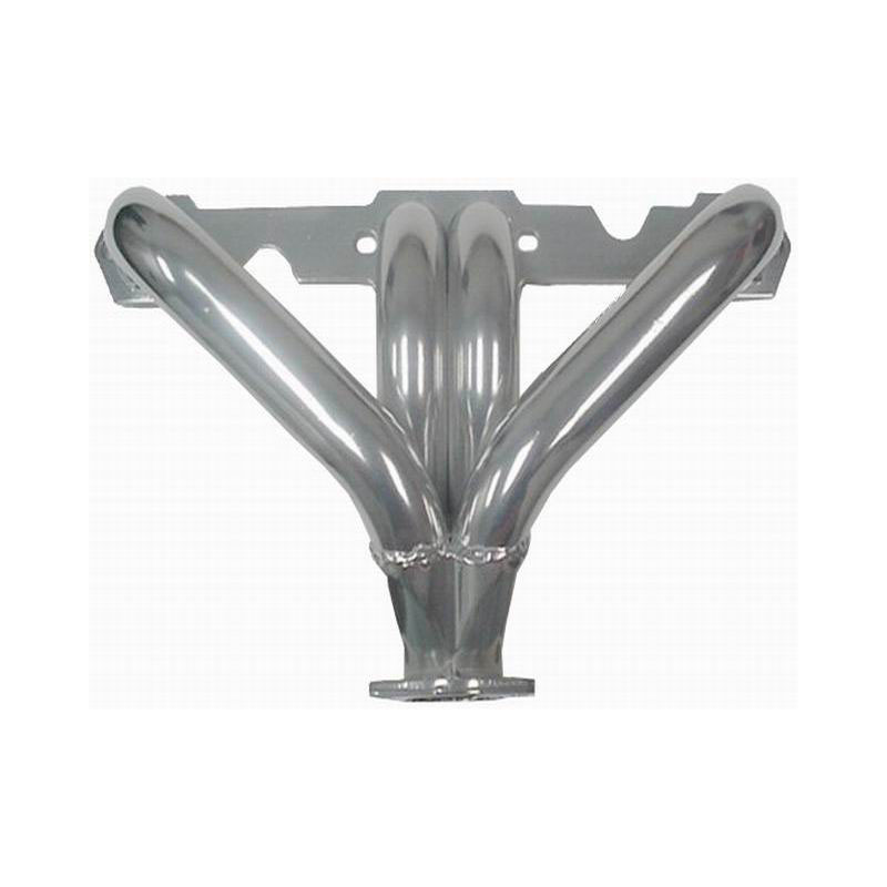 Photo for Racing Power Company (RPC) Exhaust Header R9964; 1.625 in. Block Hugger Metallic Ceramic Coated Mild Steel for Chevy 262 to 400