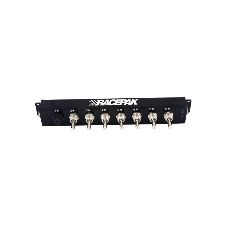Racepak Multi Purpose Switch Panel Kit 500-SW-PNL8; 