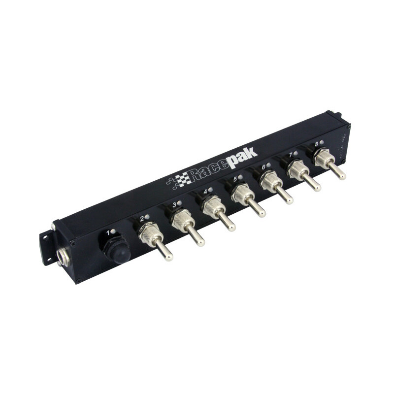 Racepak Multi Purpose Switch Panel Kit 500-SW-PNL8; 