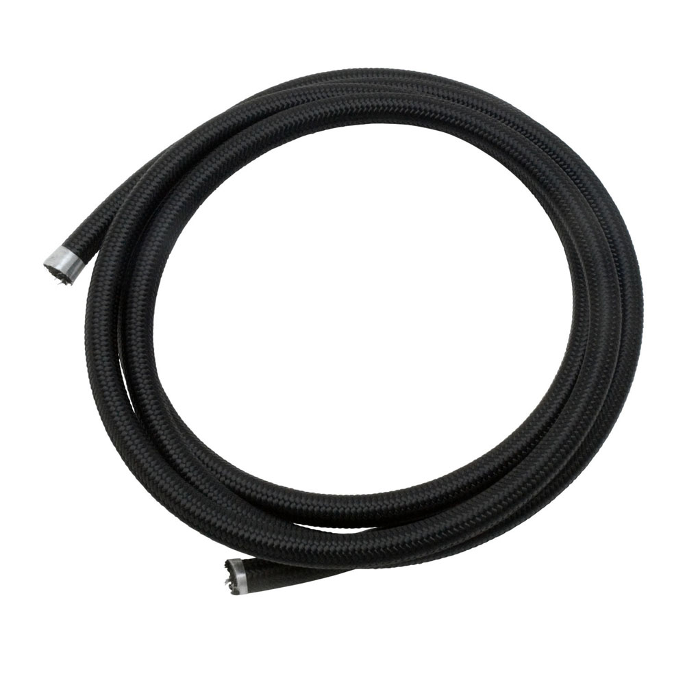 Russell Fuel Hose 632123; ProClassic -08 AN 10 ft. Black 
