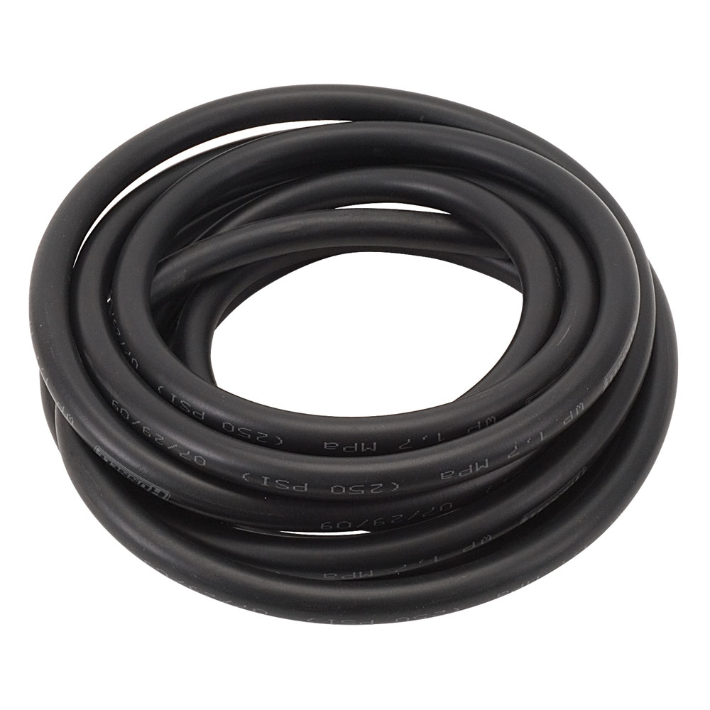 Russell Fuel Hose 634183; -08 AN 10 ft. Black 