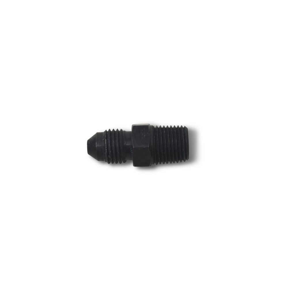 Russell AN Fitting 642443; AN to NPT Adapter Black -03AN Male 1/8 in. NPT Male Straight 