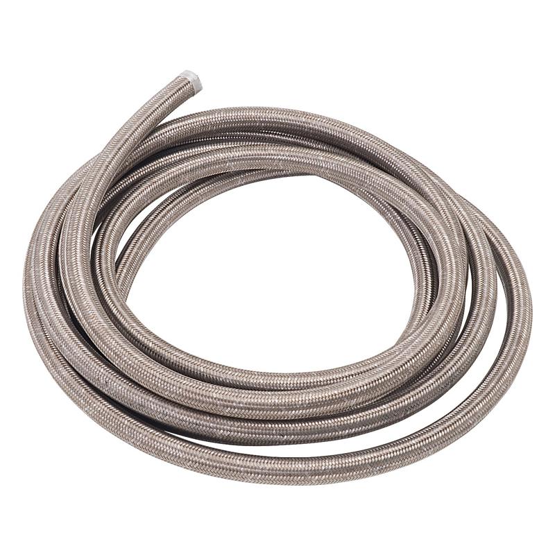 Russell Fuel Hose 632170; -10 AN 10 ft. Satin 