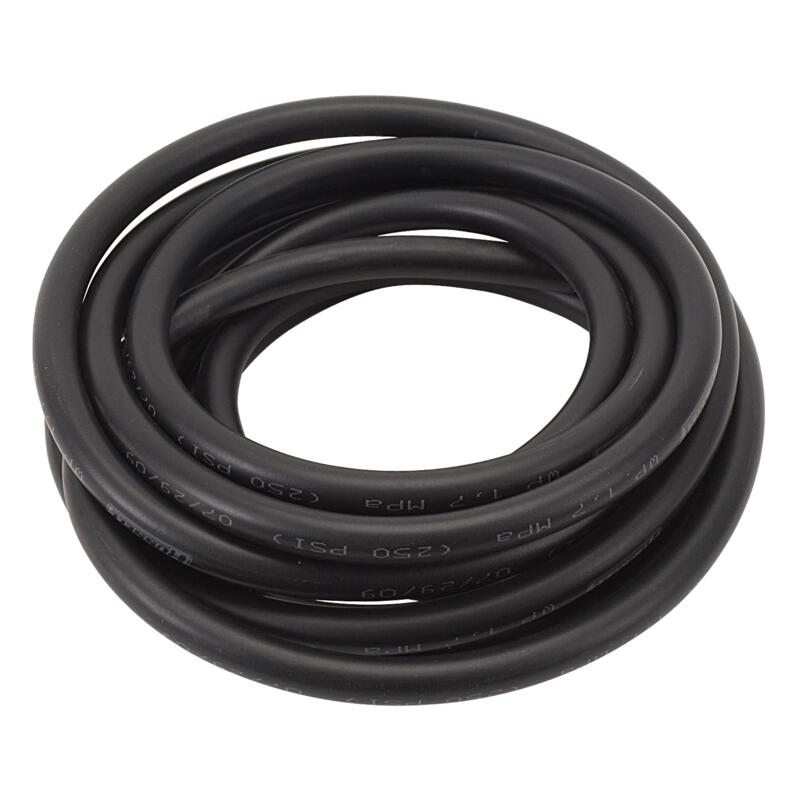 Russell Fuel Hose 634143; -06 AN 10 ft. Black 