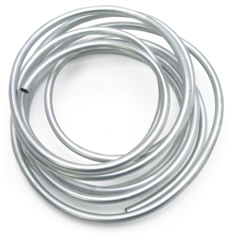 Russell Fuel Line 639480; 25 ft. 3/8 in. Natural Aluminum 