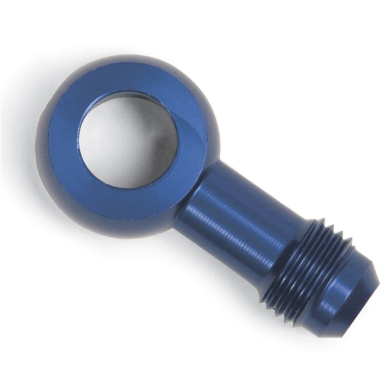 Russell AN Fitting 640920; AN to Banjo Adapter Blue -06AN Male Straight 12.000 mm Banjo 