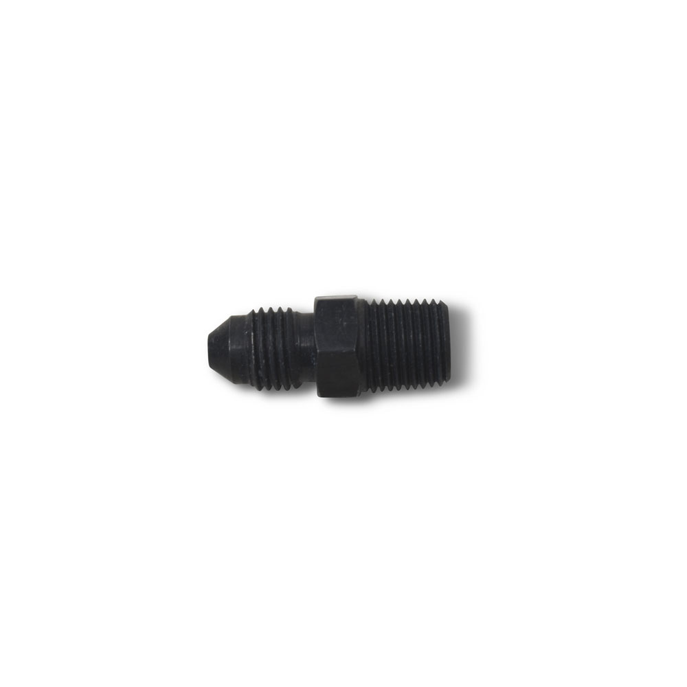 Russell AN Fitting 642443; AN to NPT Adapter Black -03AN Male Straight 1/8 in. NPT Male 