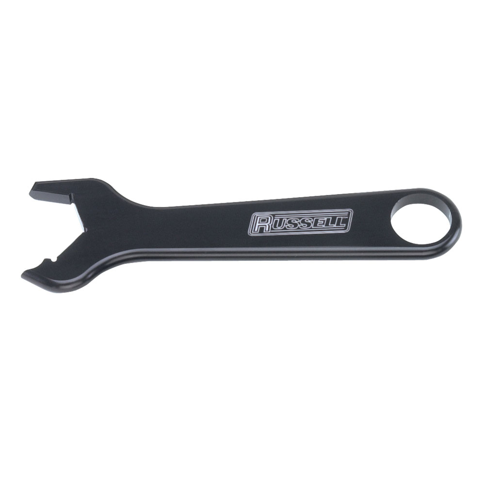 Russell AN Wrench 651930; Single Open End Black Anodized Aluminum -12AN 