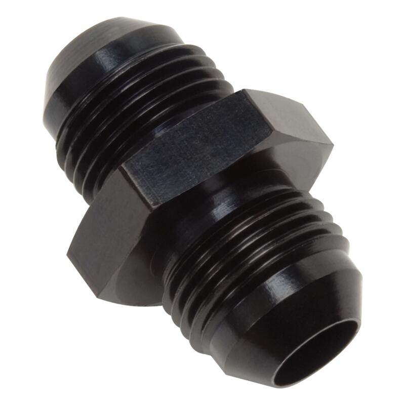 Russell AN Fitting 660373; AN to AN Union Black -10AN Male Straight -10AN Male 