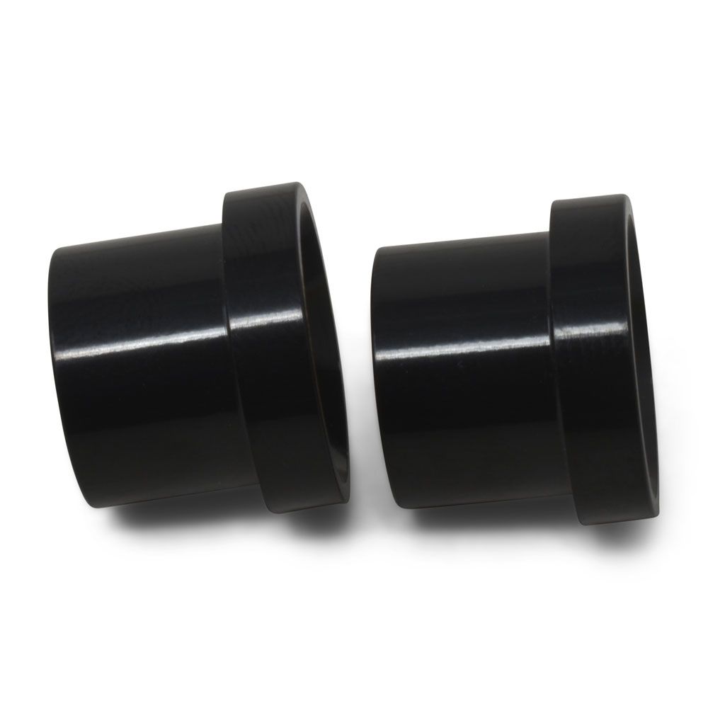 Russell Tube Fitting 660673; Tube Sleeve Black Anodized 5/8 in. Tube Straight -10AN 